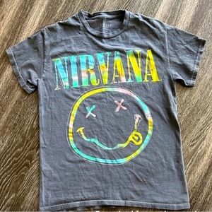 Vintage style Nirvana graphic tee